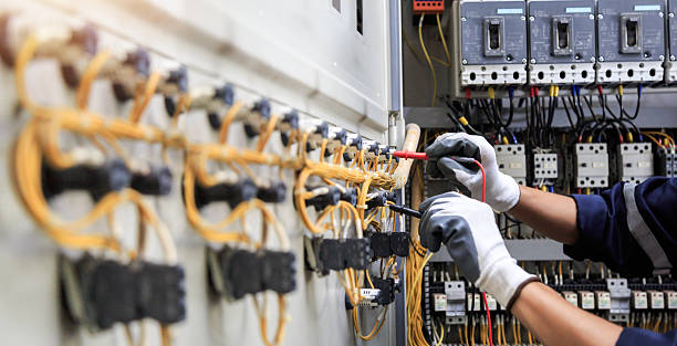 Professional Electrician technician working in Midland, WA